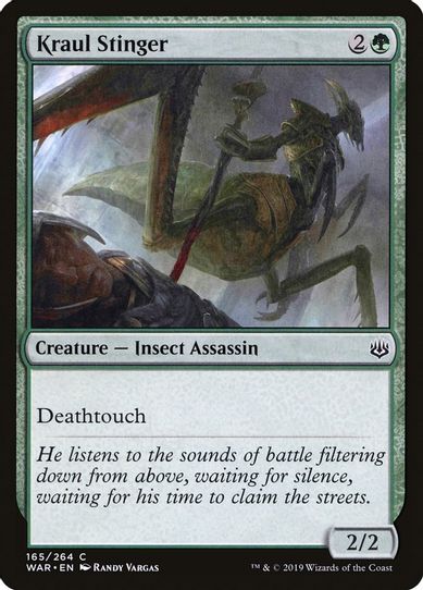 Kraul Stinger (165) [War of the Spark]