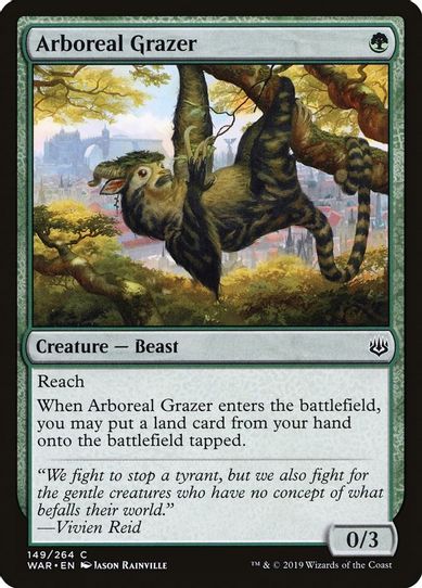 Arboreal Grazer (149) [War of the Spark]