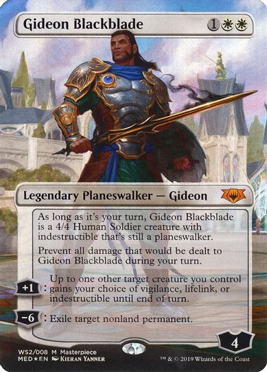 Gideon Blackblade (WS2) [Mythic Edition: War of the Spark]