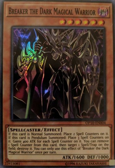 Breaker the Dark Magical Warrior (OP10-EN004) [OTS Tournament Pack 10]