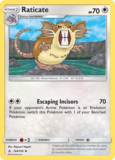 Pokémon Sun and Moon' Alola forms include Raticate