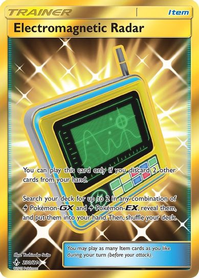 Electromagnetic Radar (Secret) (230/214) [Sun & Moon: Unbroken Bonds]