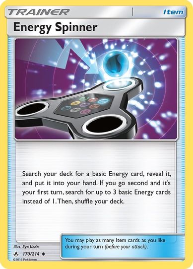 Energy Spinner (170/214) [Sun & Moon: Unbroken Bonds]
