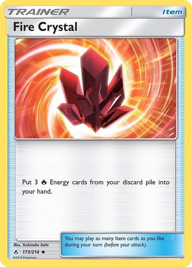 Fire Crystal (173/214) [Sun & Moon: Unbroken Bonds]