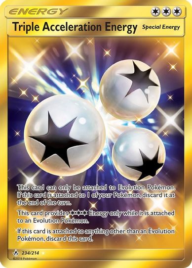 Triple Acceleration Energy (Secret) (234/214) [Sun & Moon: Unbroken Bonds]