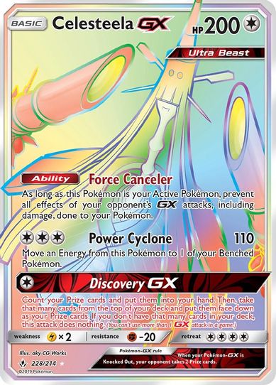 Celesteela GX (Secret) (228/214) [Sun & Moon: Unbroken Bonds]