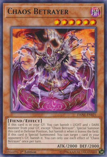 Chaos Betrayer (DANE-EN021) [Dark Neostorm]