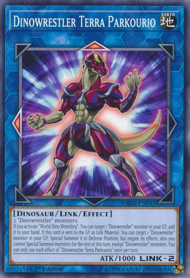 Dinowrestler Terra Parkourio (DANE-EN042) [Dark Neostorm]