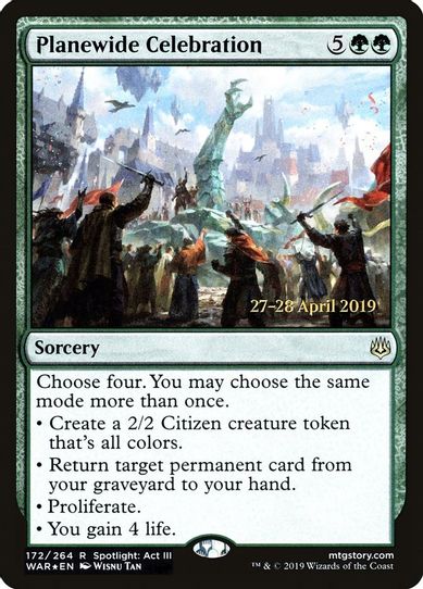Planewide Celebration (172) [Prerelease Cards]