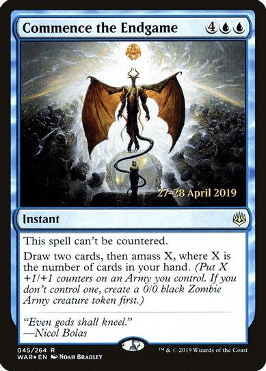 Commence the Endgame (45) [Prerelease Cards]