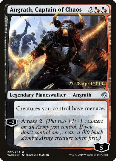 Angrath, Captain of Chaos (227) [Prerelease Cards]