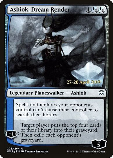 Ashiok, Dream Render (228) [Prerelease Cards]