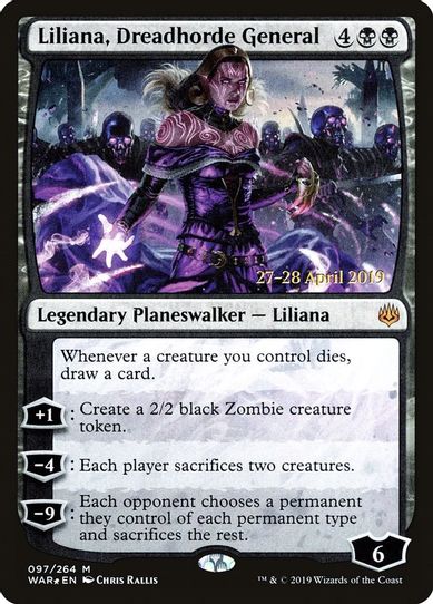 Liliana, Dreadhorde General (97) [Prerelease Cards]