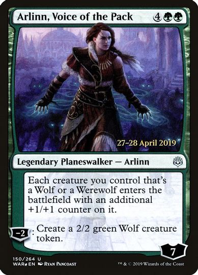 Arlinn, Voice of the Pack (150) [Prerelease Cards]