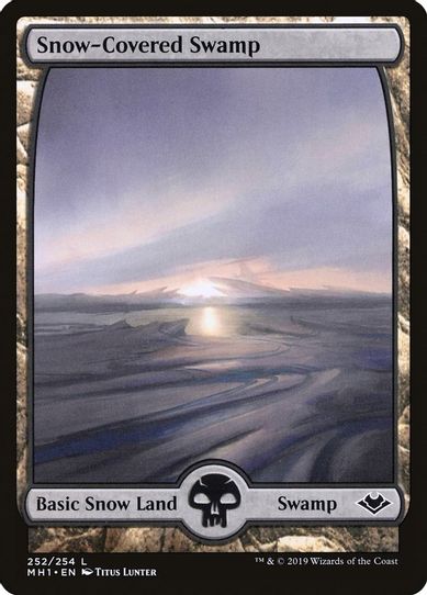 Snow-Covered Swamp (252) [Modern Horizons]
