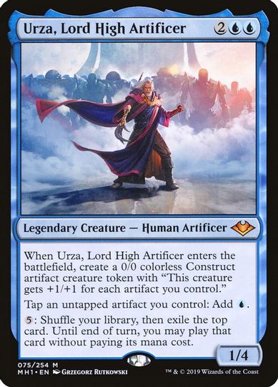 Urza, Lord High Artificer (75) [Modern Horizons]