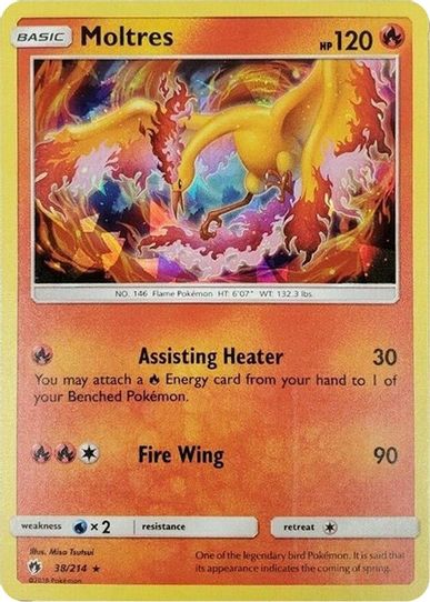 Moltres 38/214 (Let's Play, Eevee!) (Cracked Ice Holo) [Deck Exclusives]