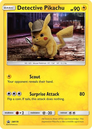 Detective Pikachu - SM (SM170) [SM Promos]