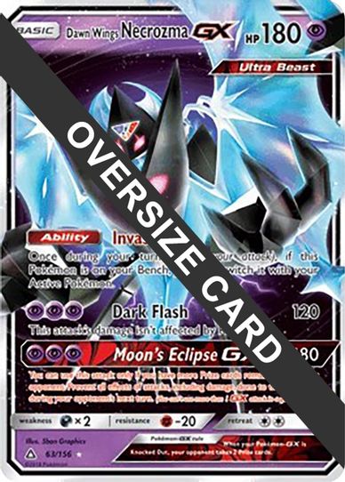 Dawn Wings Necrozma GX 63 (Ultra Prism) (63) [First Partner Pack Jumbo Cards]