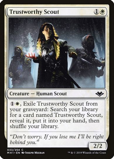 Trustworthy Scout (33) [Modern Horizons]
