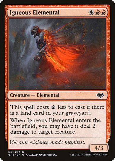 Igneous Elemental (133) [Modern Horizons]