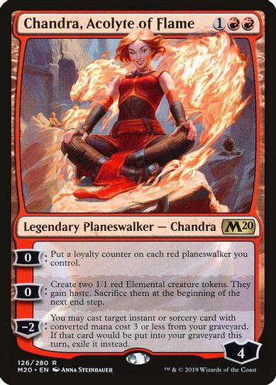 Chandra, Acolyte of Flame (126) [Core Set 2020]