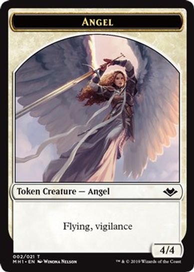 Angel // Illusion Double-sided Token [Modern Horizons]