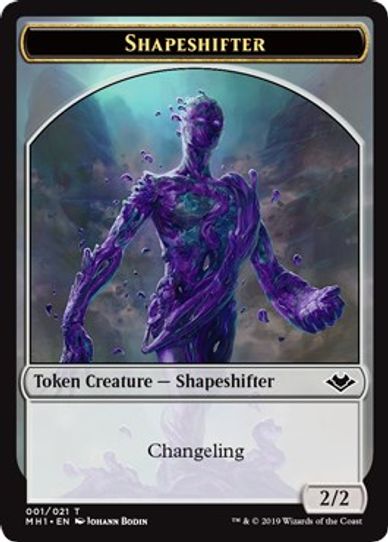 Shapeshifter // Rhino Double-sided Token [Modern Horizons]