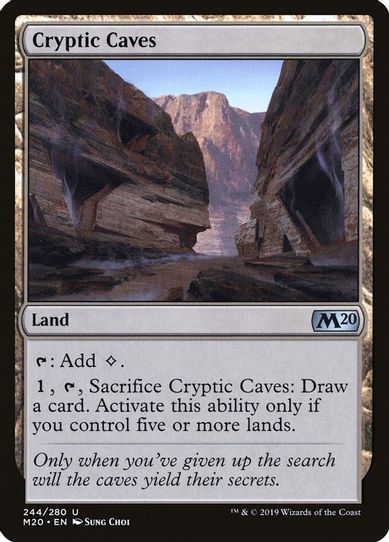 Cryptic Caves (244) [Core Set 2020]