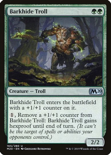 Barkhide Troll (165) [Core Set 2020]