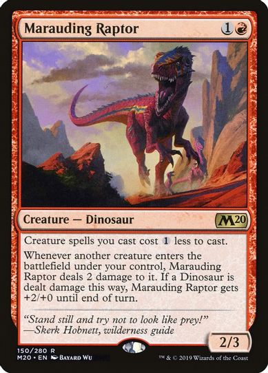 Marauding Raptor (150) [Core Set 2020]
