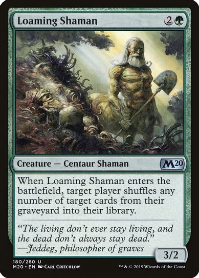 Loaming Shaman (180) [Core Set 2020]
