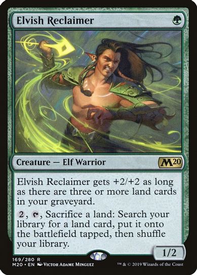 Elvish Reclaimer (169) [Core Set 2020]