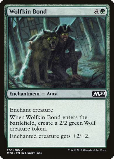 Wolfkin Bond (203) [Core Set 2020]