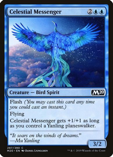 Celestial Messenger (287) [Core Set 2020]
