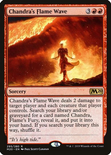 Chandra's Flame Wave (295) [Core Set 2020]