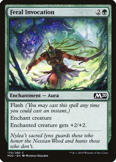 Feral Invocation (170) [Core Set 2020]