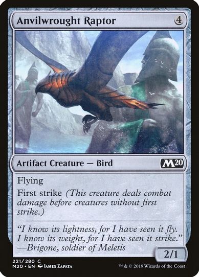 Anvilwrought Raptor (221) [Core Set 2020]