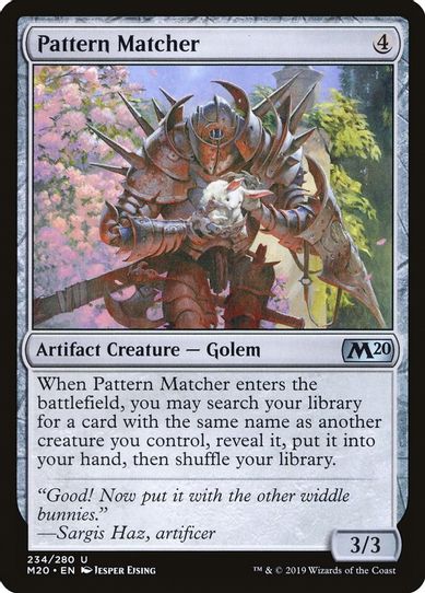 Pattern Matcher (234) [Core Set 2020]