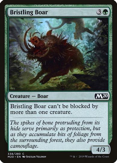 Bristling Boar (338) [Core Set 2020]