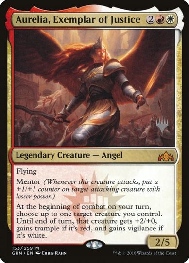 Aurelia, Exemplar of Justice (153) [Promo Pack: Core Set 2020]