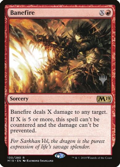 Banefire (130) [Promo Pack: Core Set 2020]