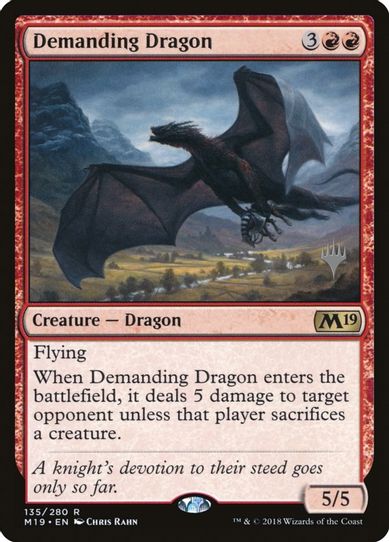 Demanding Dragon (135) [Promo Pack: Core Set 2020]