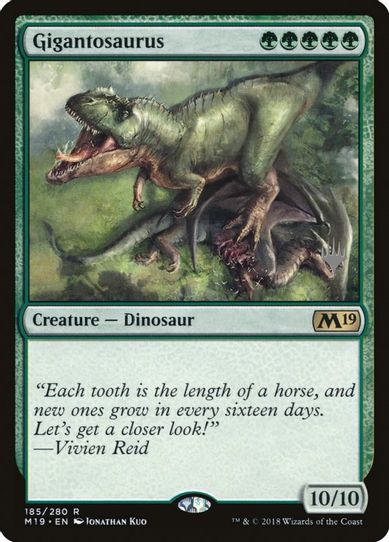 Gigantosaurus (185) [Promo Pack: Core Set 2020]