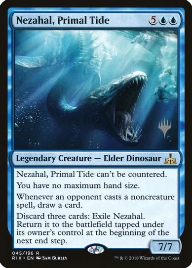 Nezahal, Primal Tide (45) [Promo Pack: Core Set 2020]
