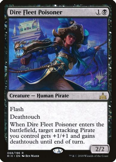 Dire Fleet Poisoner (68) [Promo Pack: Core Set 2020]