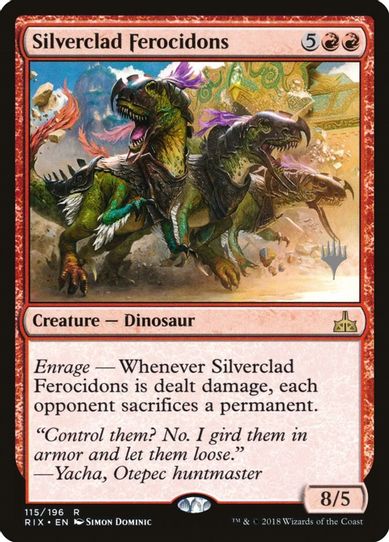 Silverclad Ferocidons (115) [Promo Pack: Core Set 2020]