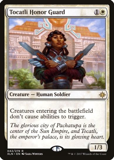 Tocatli Honor Guard (42) [Promo Pack: Core Set 2020]