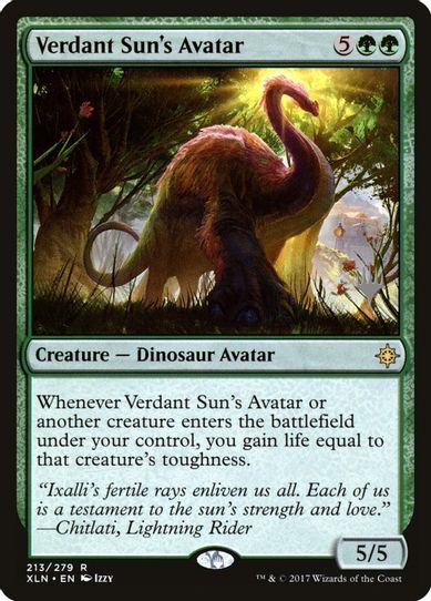 Verdant Sun's Avatar (213) [Promo Pack: Core Set 2020]