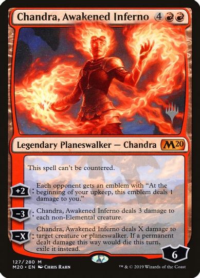 Chandra, Awakened Inferno (127) [Promo Pack: Core Set 2020]